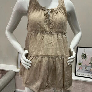 MUSTARD SEED ruffle top